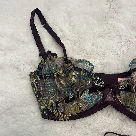 Agent Provocateur Bra&Panties Set💜💚💙🩷🧡 - Picture 2 of 14